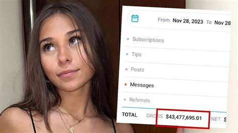 sophierain onlyfans|OnlyFans Model Sophie Rain Claims She Made $43 Million In。